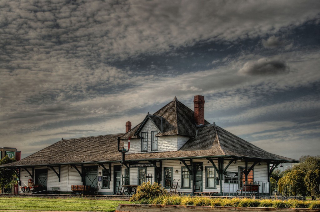 Historic Fort Saskatchewan Train Station. Image Credit: Winterforce Media via Wikipedia
